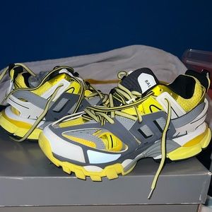 Balenciaga track runners.